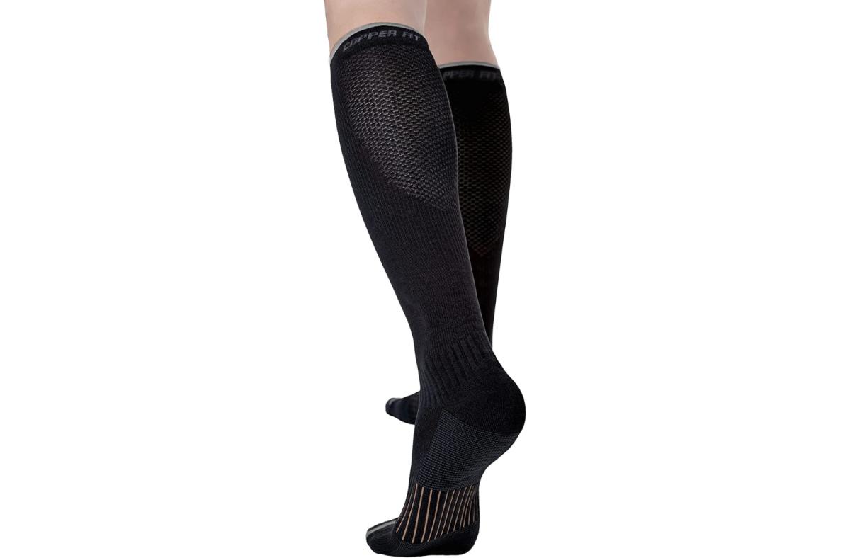 Shin Calf Sleeve 20-30 mmHg Medical Compression Circulation Extra Wide Plus  Size Big Tall Leg Thick Calves Firm Support (Black, Extra Wide Calf 5XL)