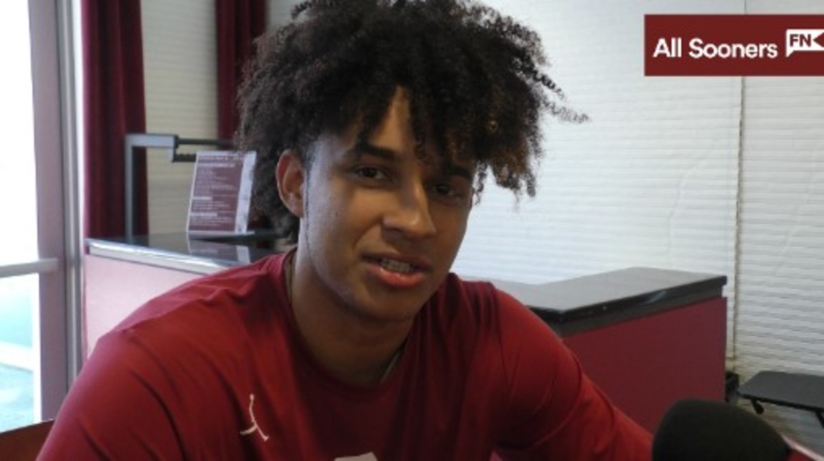 WATCH Oklahoma F Jalen Hill Interview Sports Illustrated Oklahoma