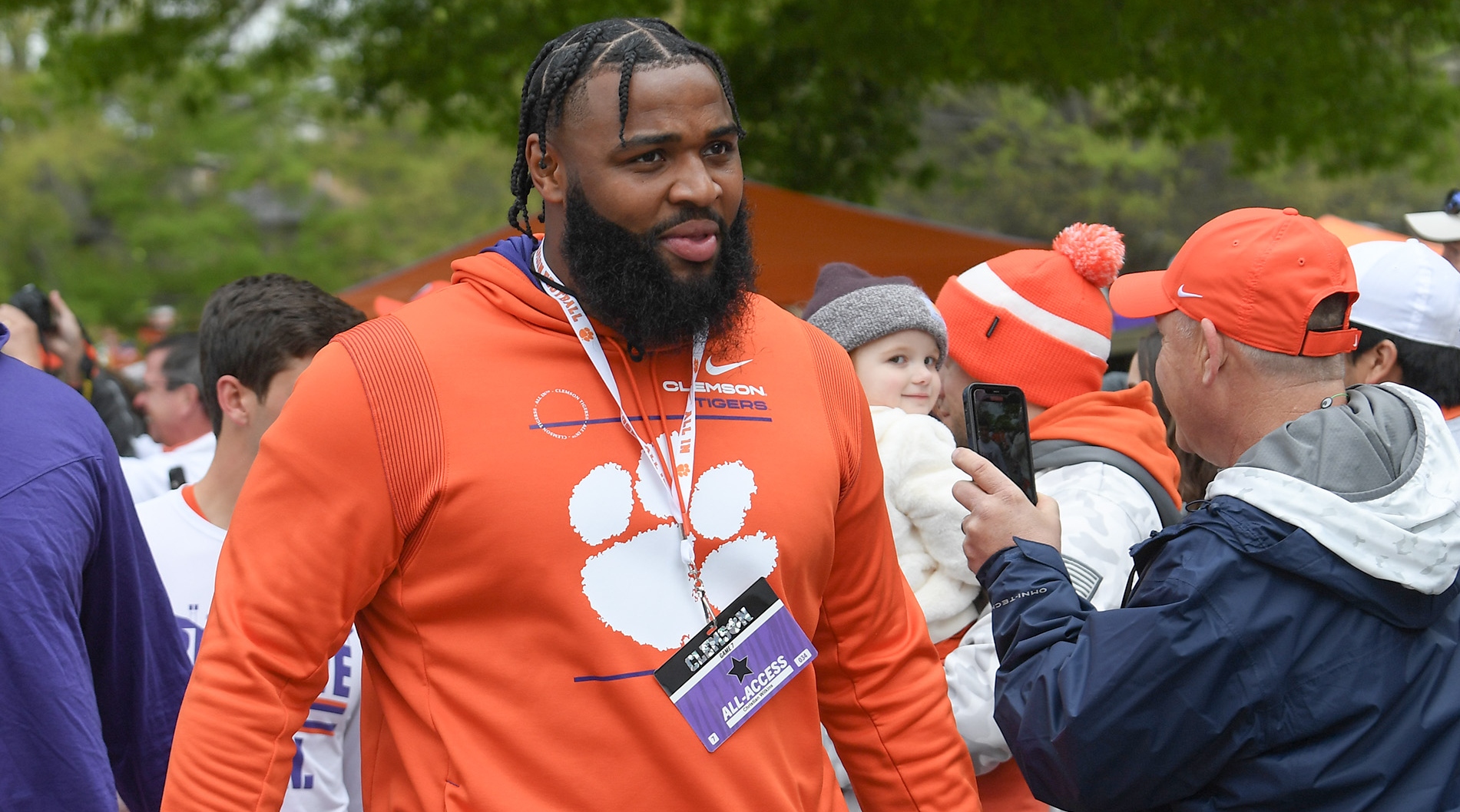 Clemson football Christian Wilkins guest picks Tigers over NC State