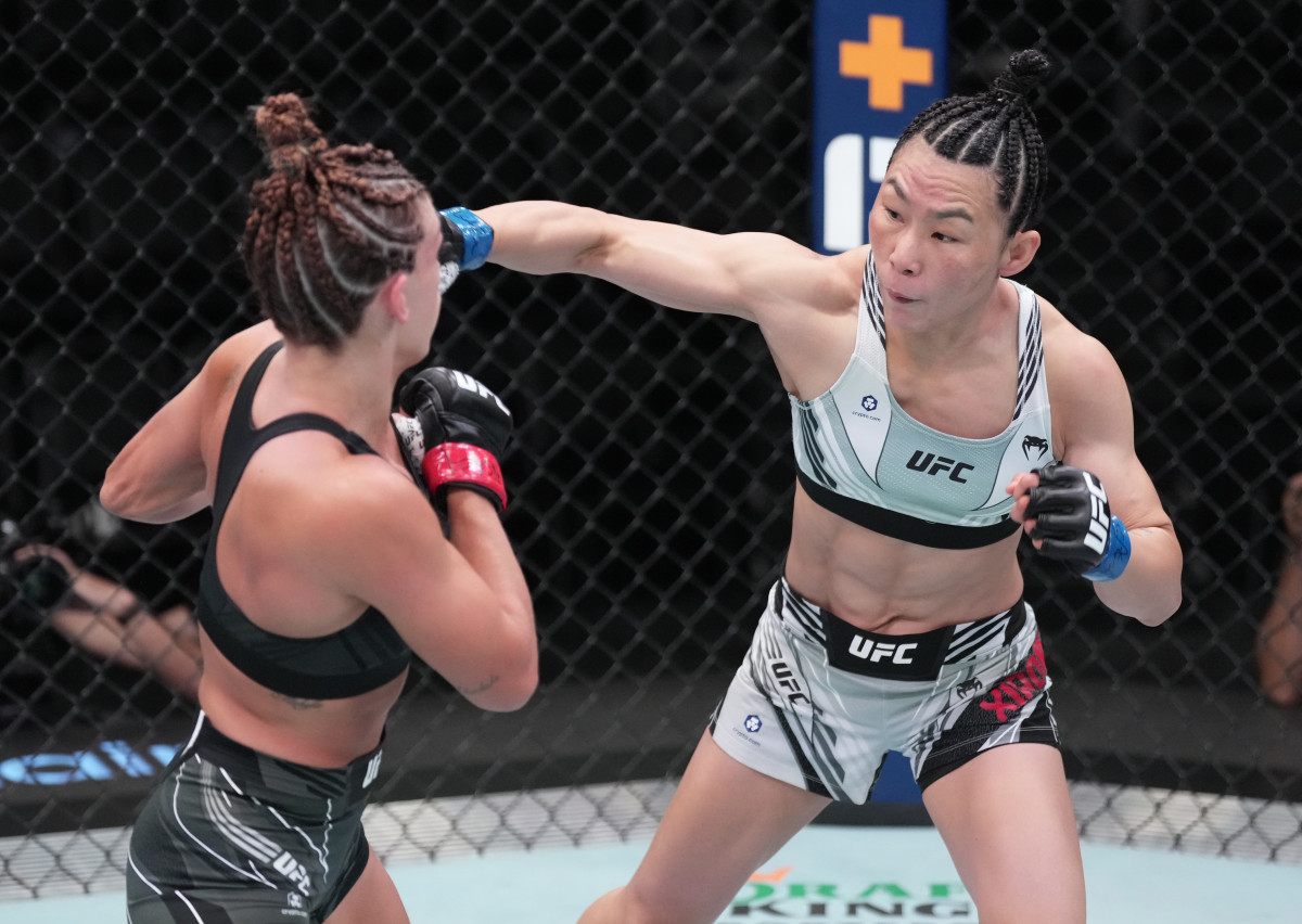UFC Fight Night 211 Recap: Yan Xiaonan Outpoints Mackenzie Dern - Sports  Illustrated