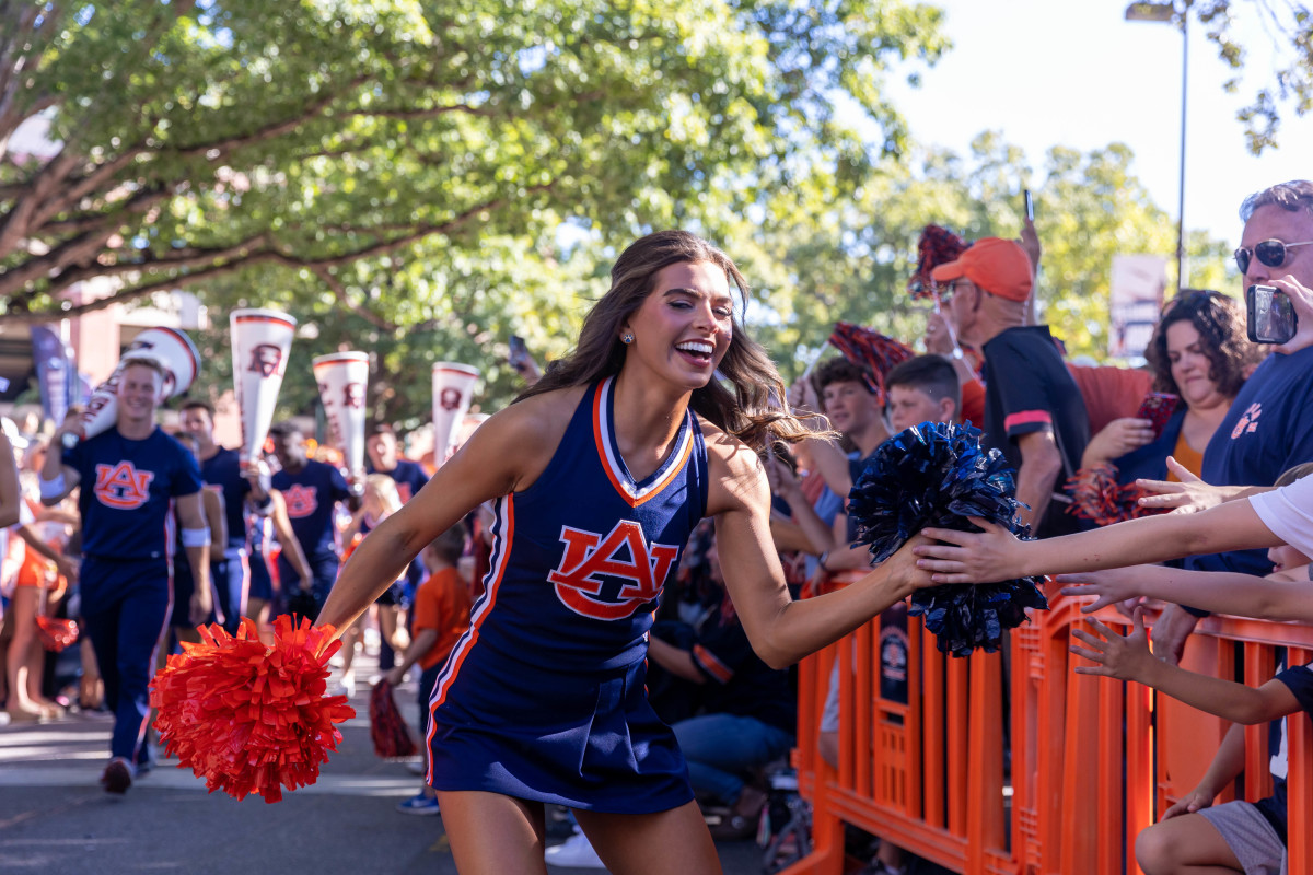 Scenes from Tiger Walk and the stadium walk-through prior to the game between the LSU Tigers and the Auburn Tigers at Jordan-Hare Stadium on Oct. 1, 2022.