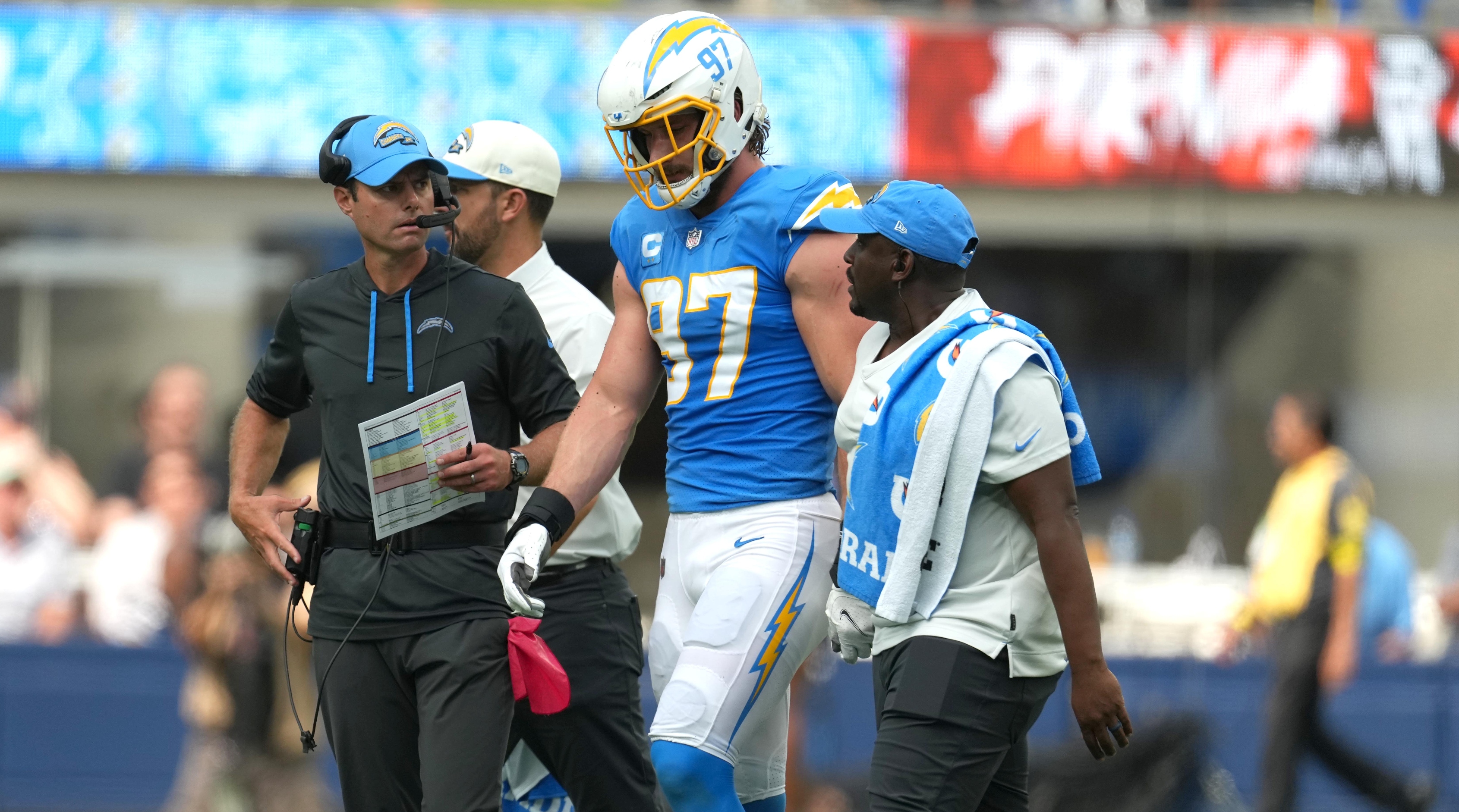 Chargers’ Joey Bosa Expected To Miss 8–10 Weeks With Groin Injury ...