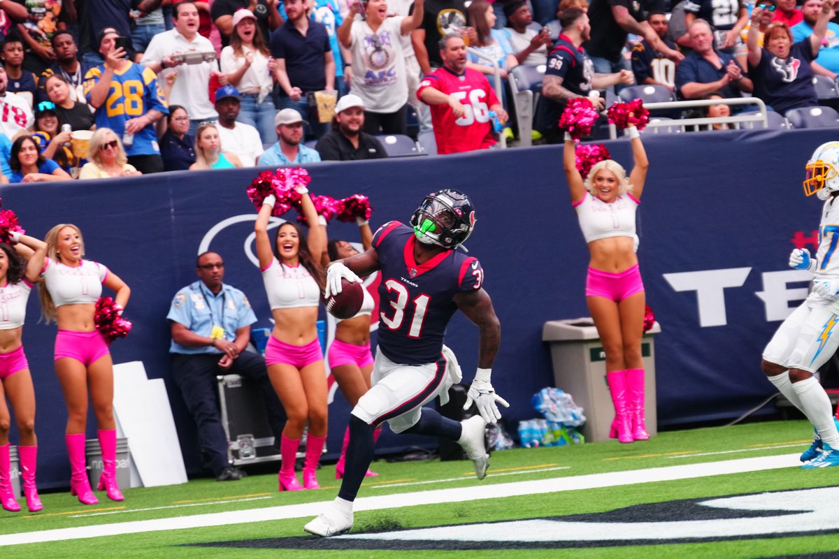 Texans Rookie Dameon Pierce Runs Roughshod Over Jaguars for First