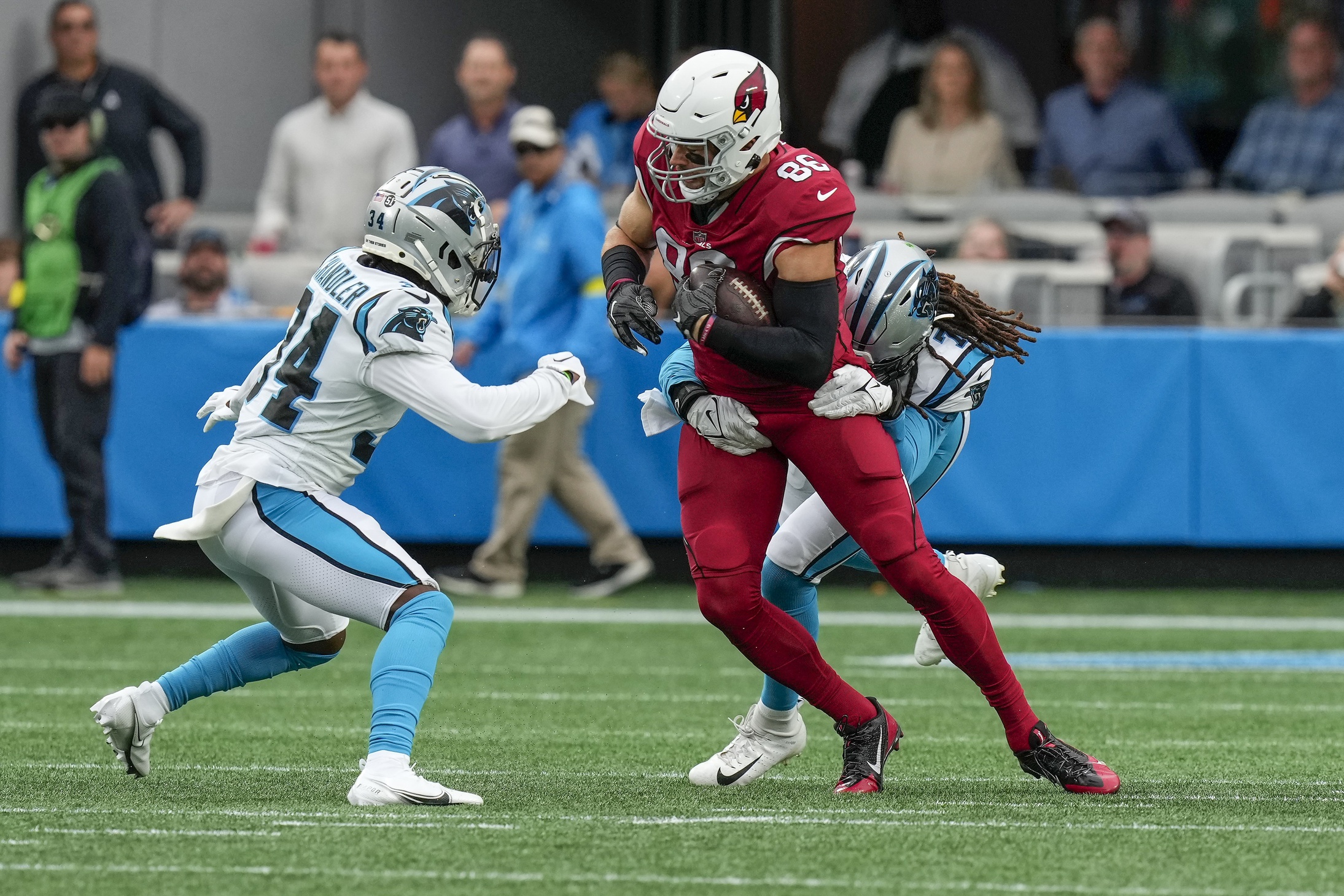 Zach Ertz first catch w/ Cardinals 