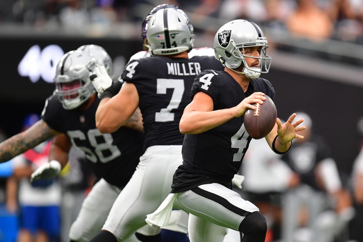 Derek Carr passionate about Silver and Black: 'I'm a Raider for life