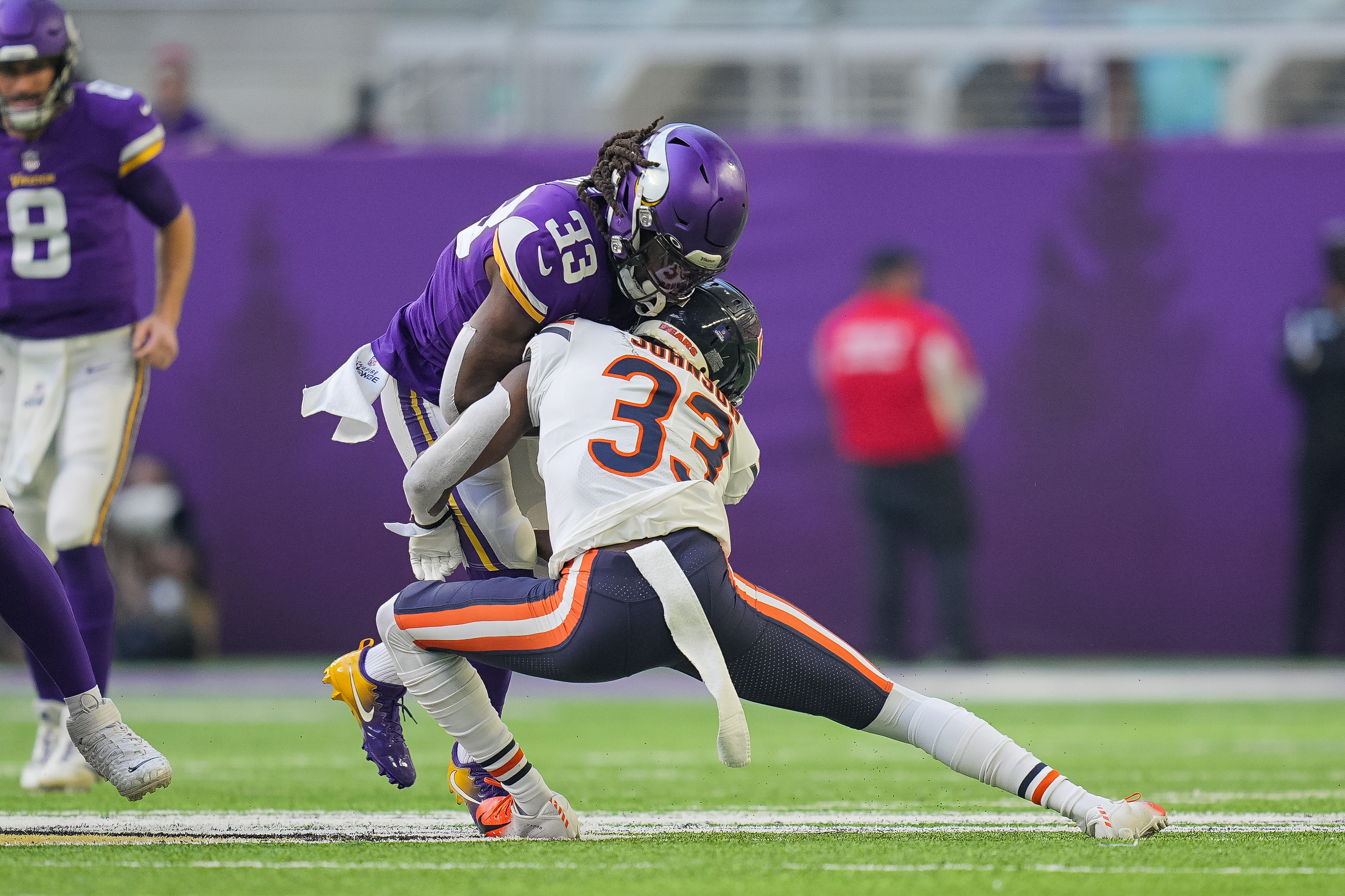 Vikings-Bears Thursday Injury Report: Jaylon Johnson, David Montgomery ...