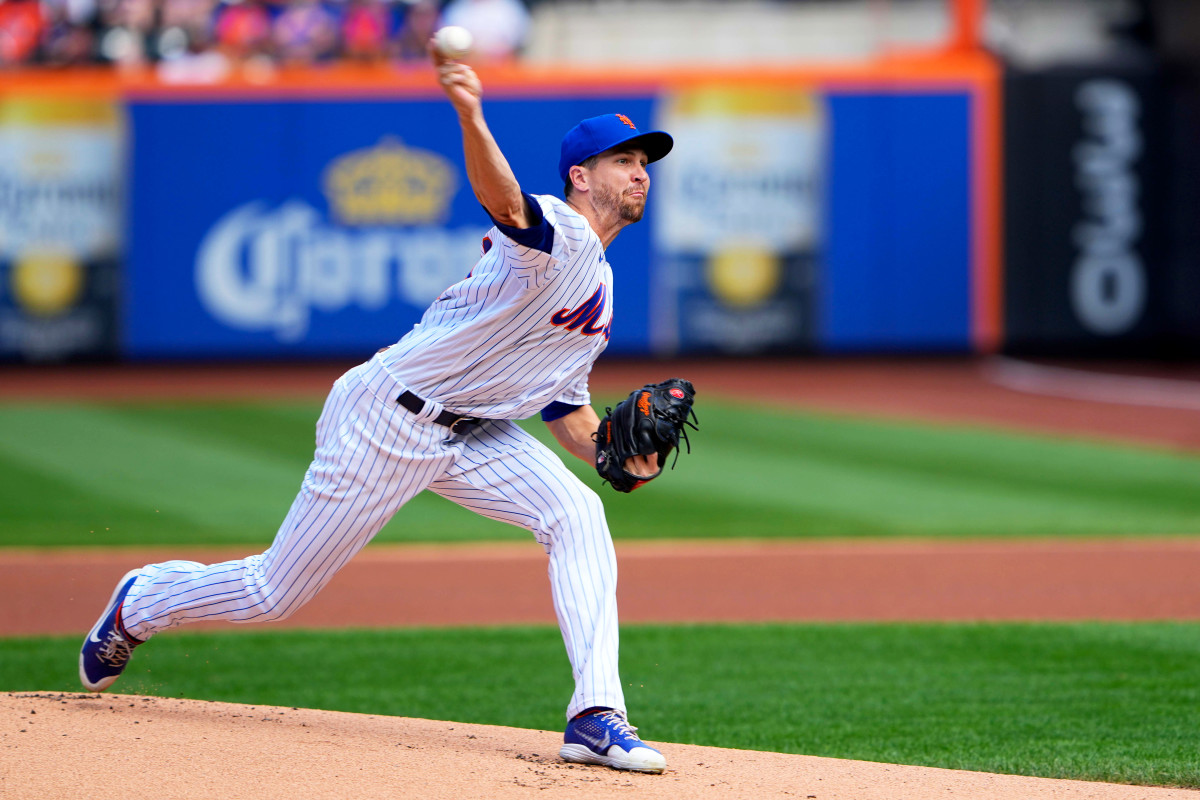 Mets’ ace Jacob deGrom pitches at Citi Field