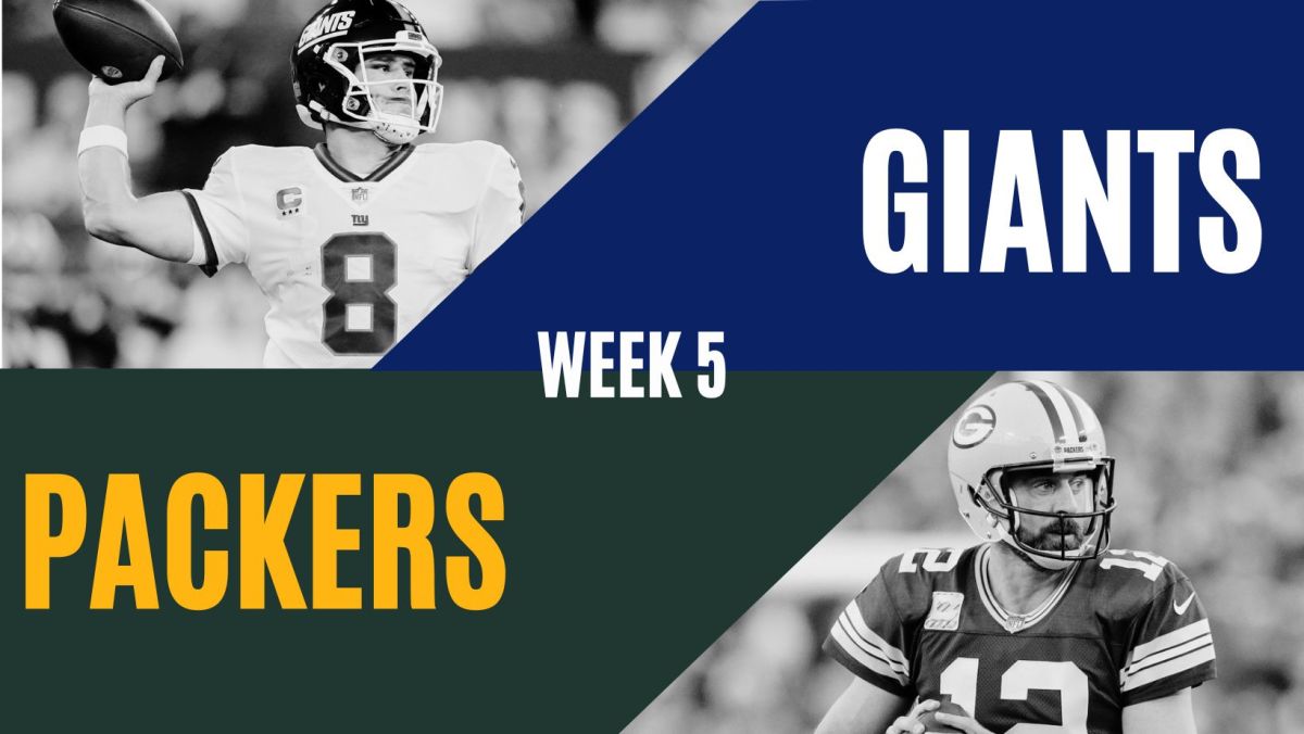 Giants vs Packers live score & H2H