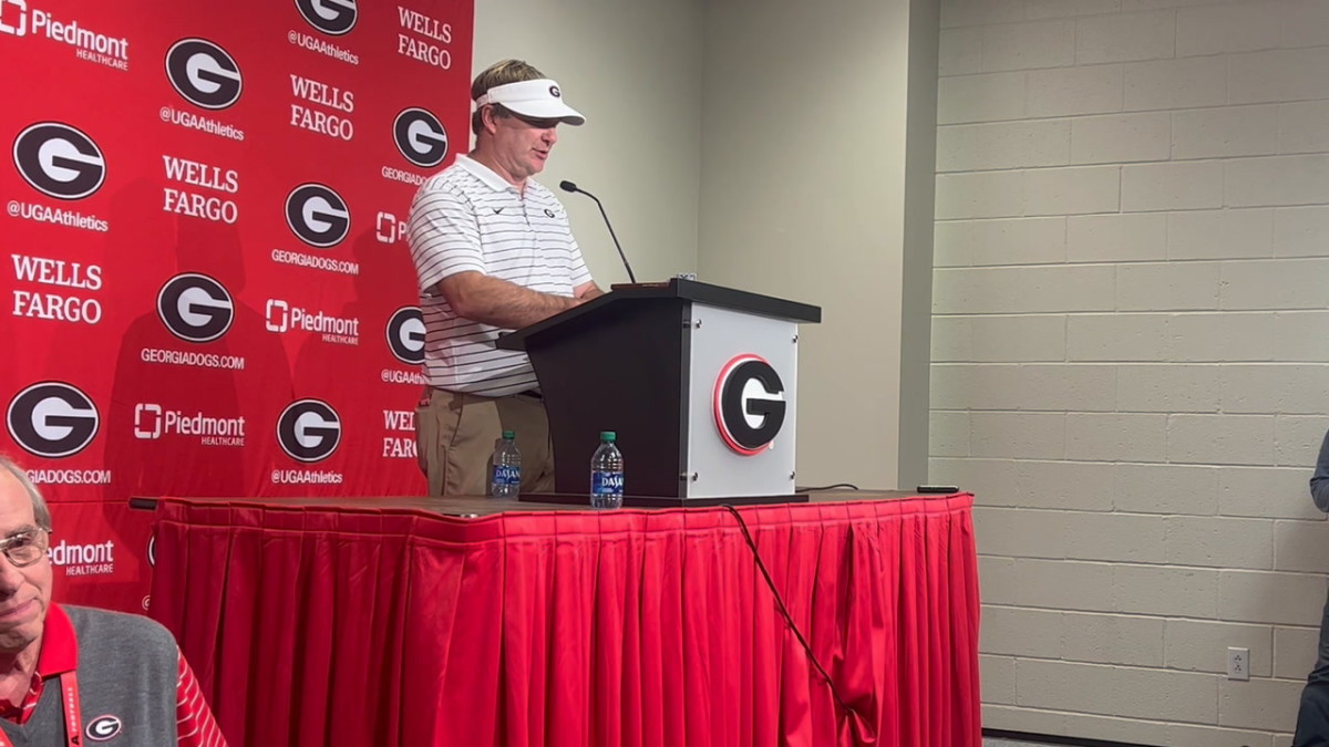 Kirby Smart Press Conference After Win Over Auburn For Georgia Football ...