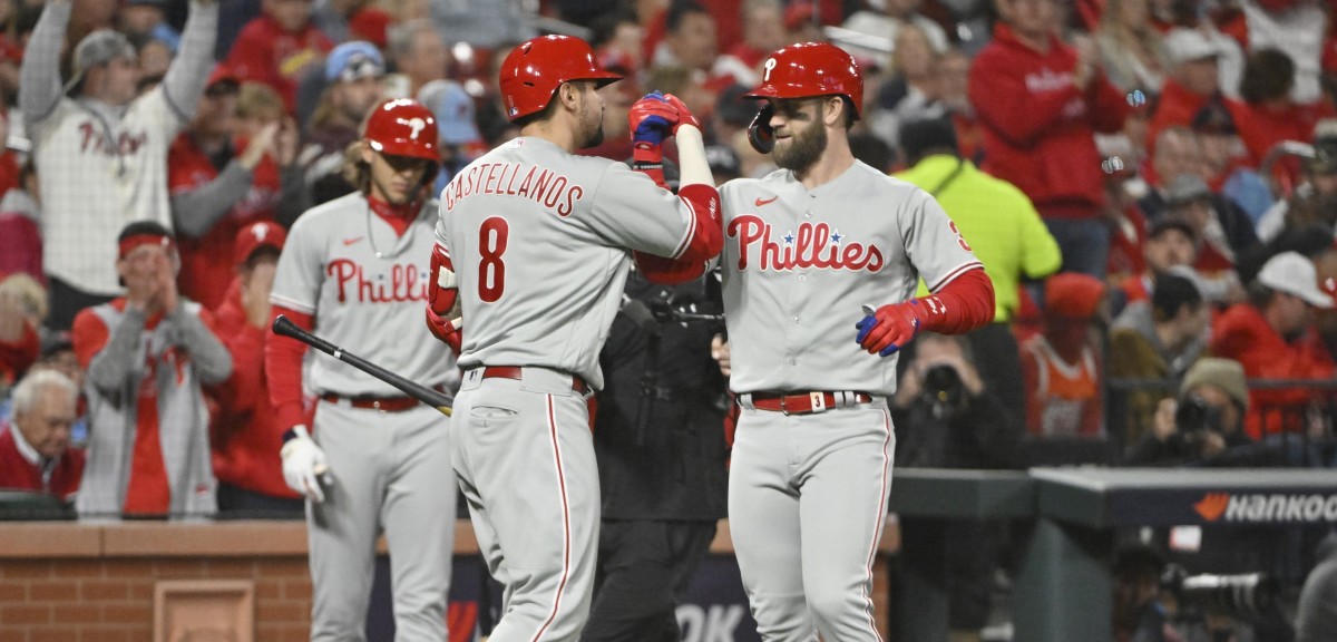 Watch: Bryce Harper Homers for Philadelphia Phillies First Run of