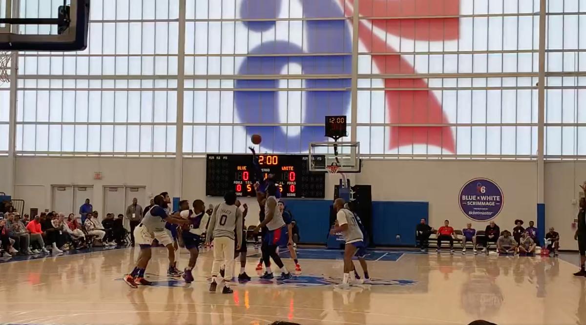 A Few Takeaways From Philadelphia 76ers' Blue x White Scrimmage