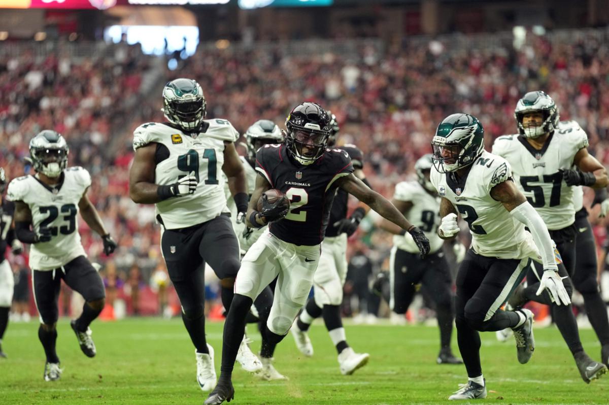 Arizona Cardinals unable to upset undefeated Philadelphia Eagles