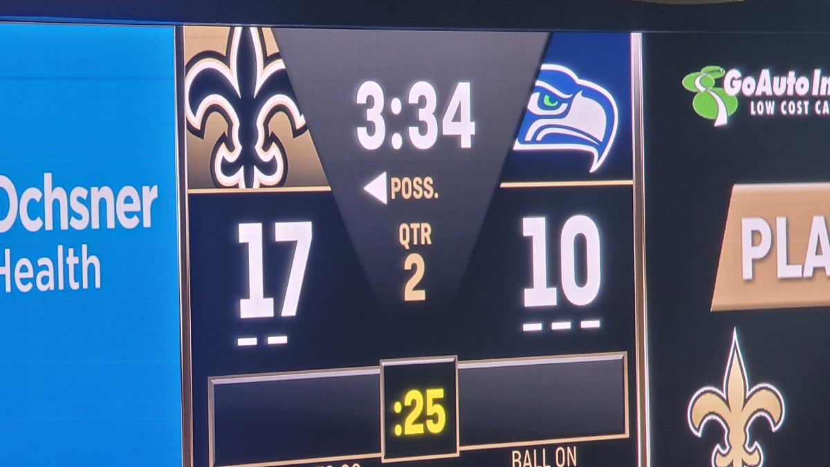 Seattle Seahawks vs New Orleans Saints - October 09, 2022