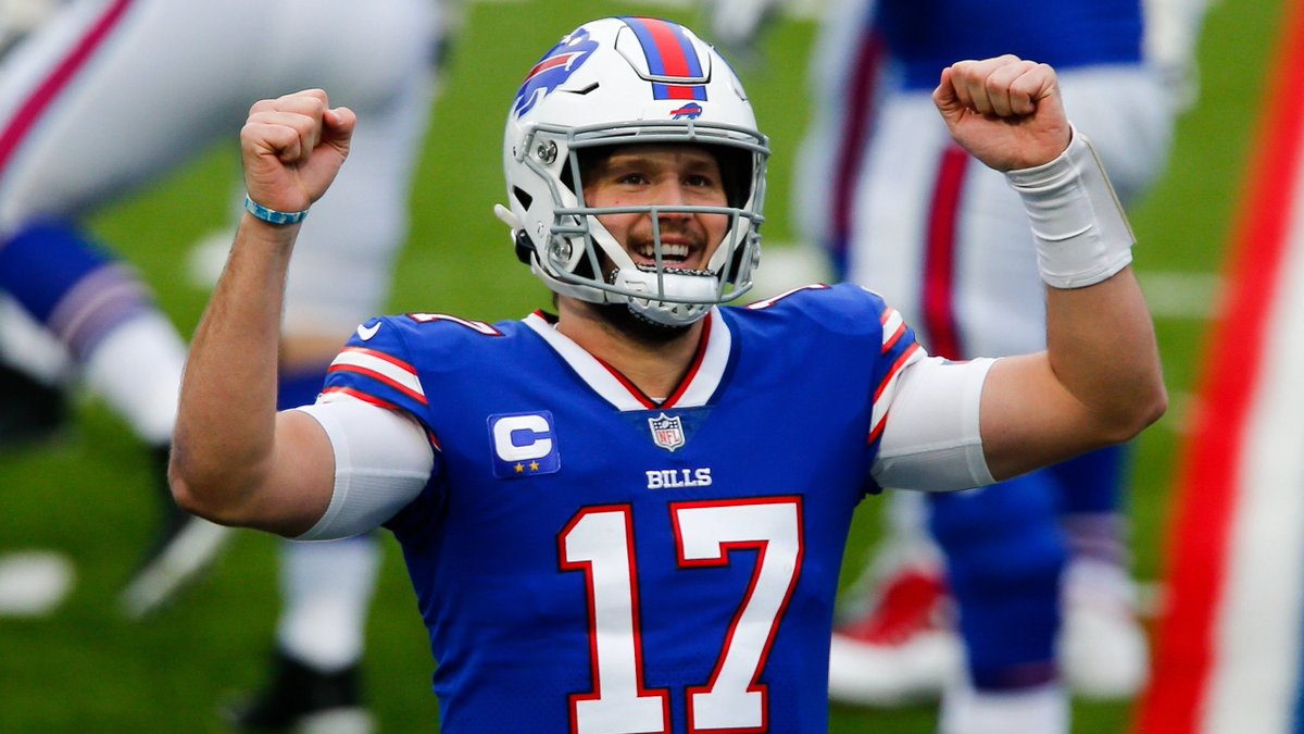 Josh Allen interview after Steelers game. What is the logo on that hat he  is wearing? : r/buffalobills