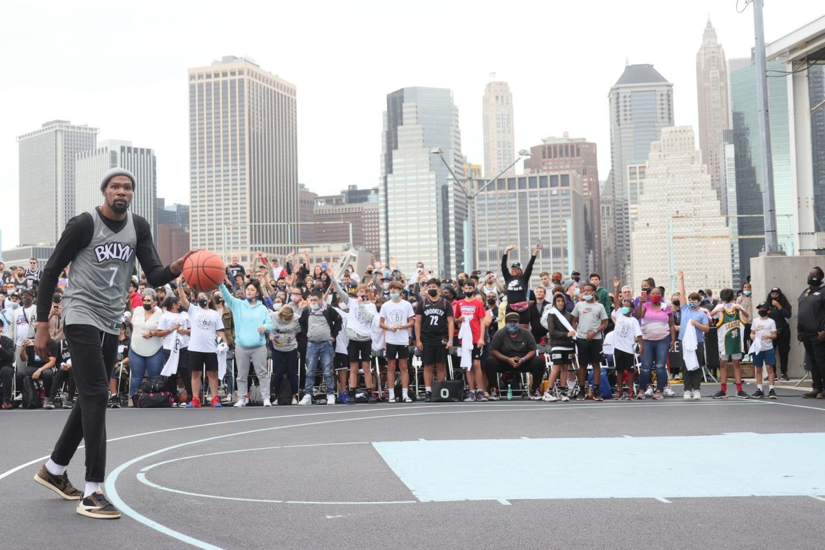 Brooklyn Nets Draw Record Turnout at Practice in the Park Sports