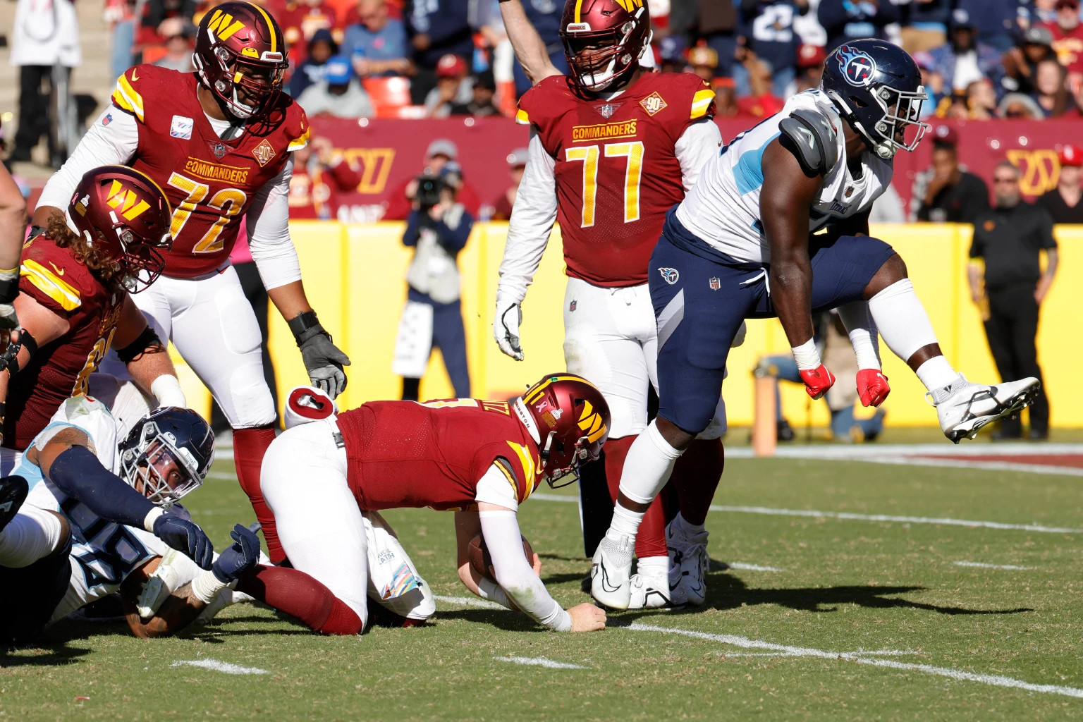 Instant reactions to the Commanders' gutting loss to the Titans