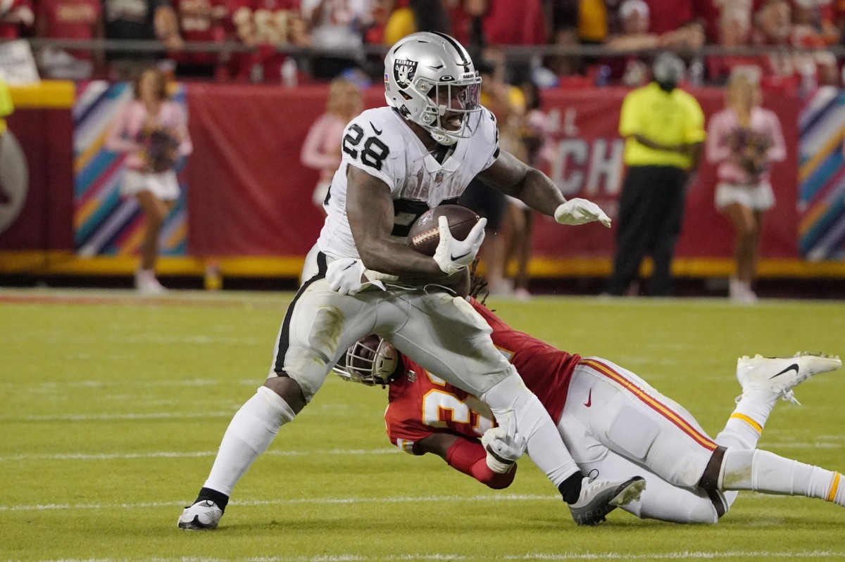 Las Vegas Raiders RB Josh Jacobs Making A Case for New Contract