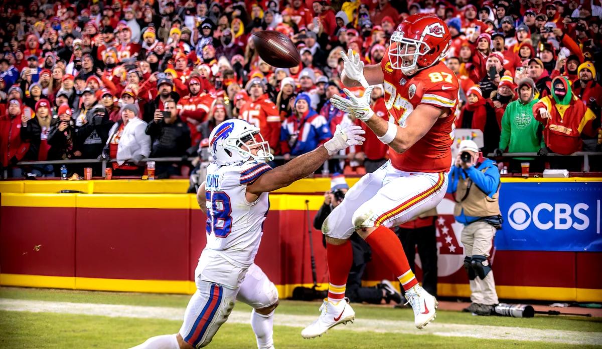 Micd-Up-Travis-Kelce-Before-Game-Winning-Touchdown-Against-The-Bills