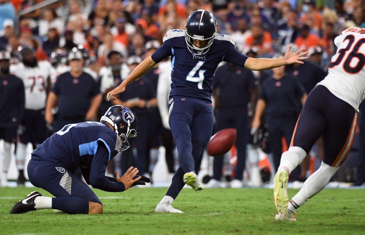 Clock ticking as the Tennessee Titans look for a new kicker once again -  The San Diego Union-Tribune