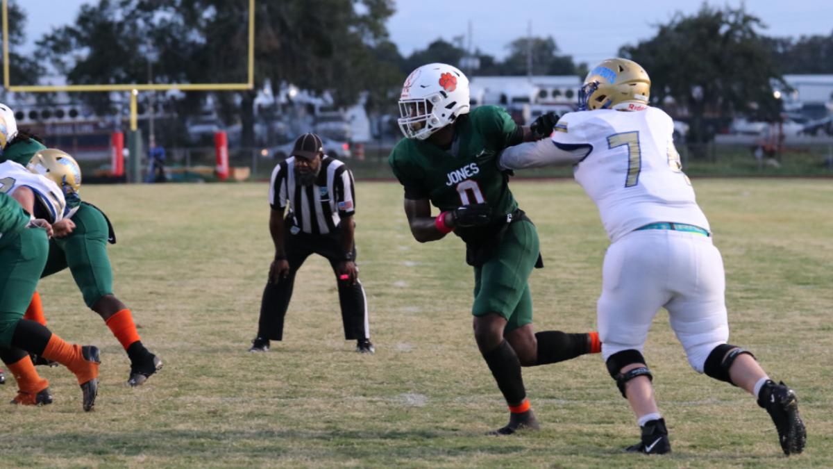 Malik Bryant Linebacker Orlando (Fla.) Jones - 2023 Miaimi Hurricanes commitment