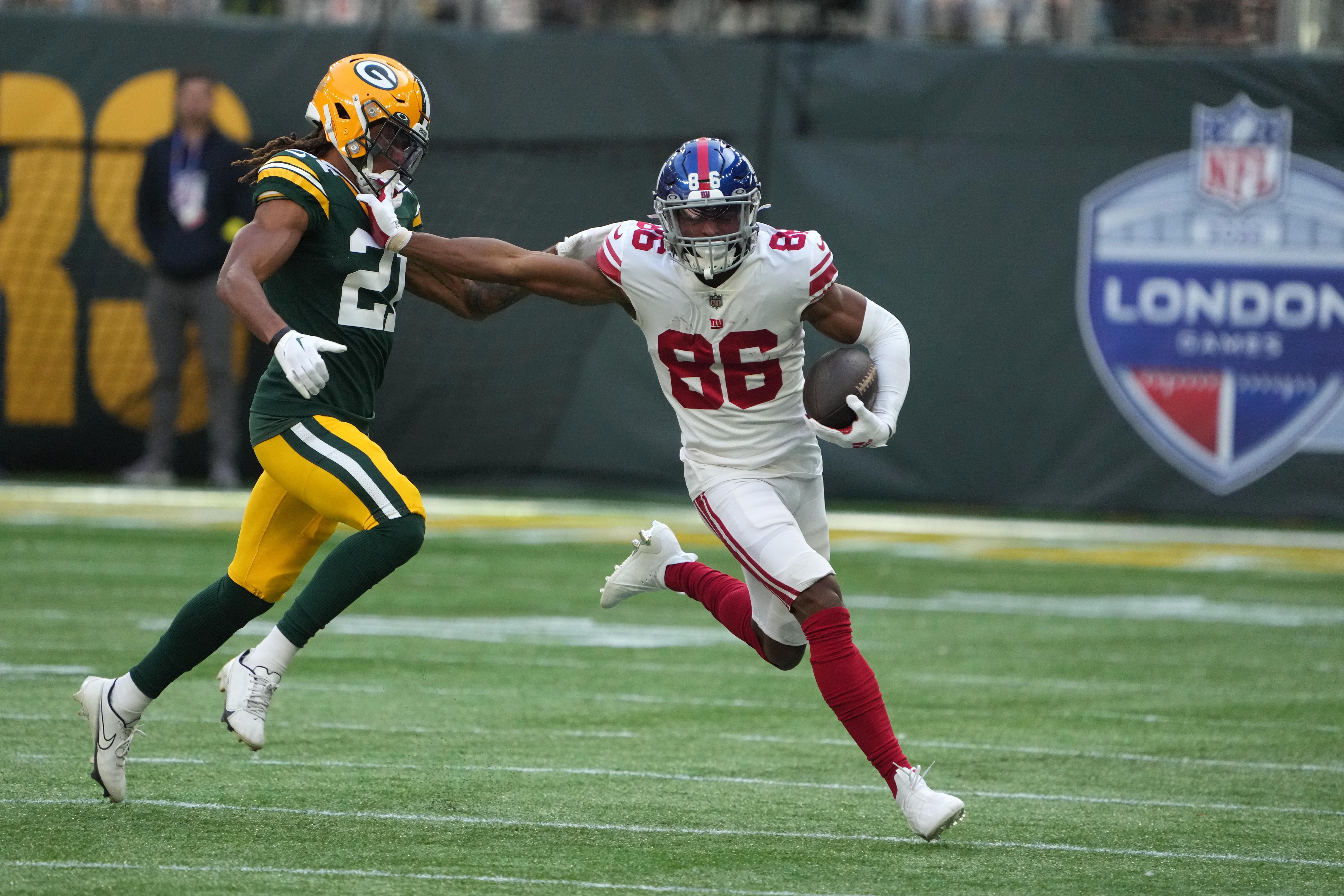 New York Giants' Darius Slayton believes he can be a No. 1 WR