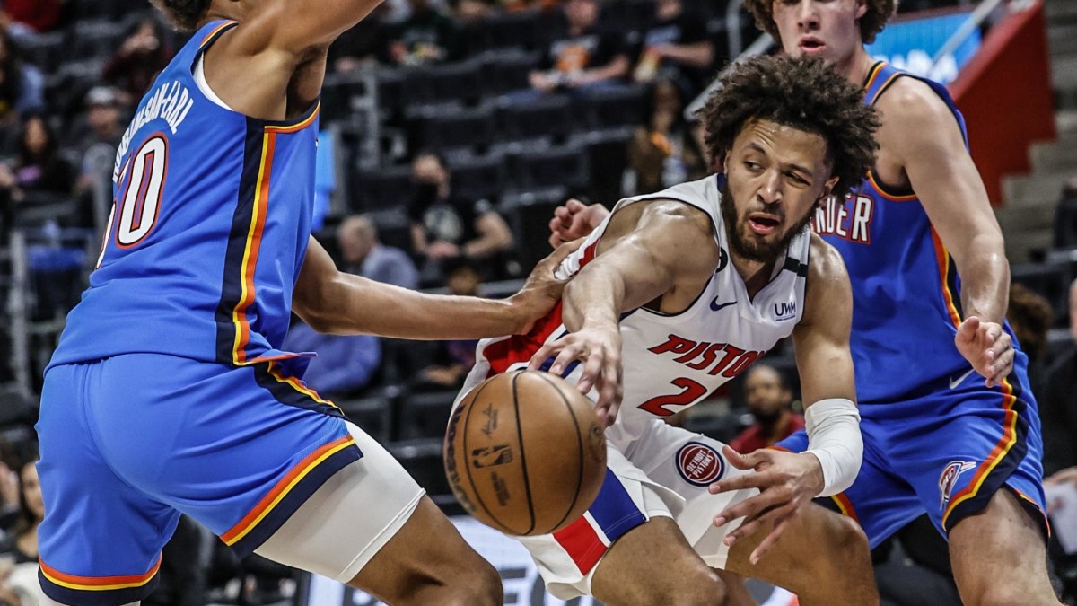 Detroit Pistons Fall To Oklahoma City Thunder 115-99 - All Pistons