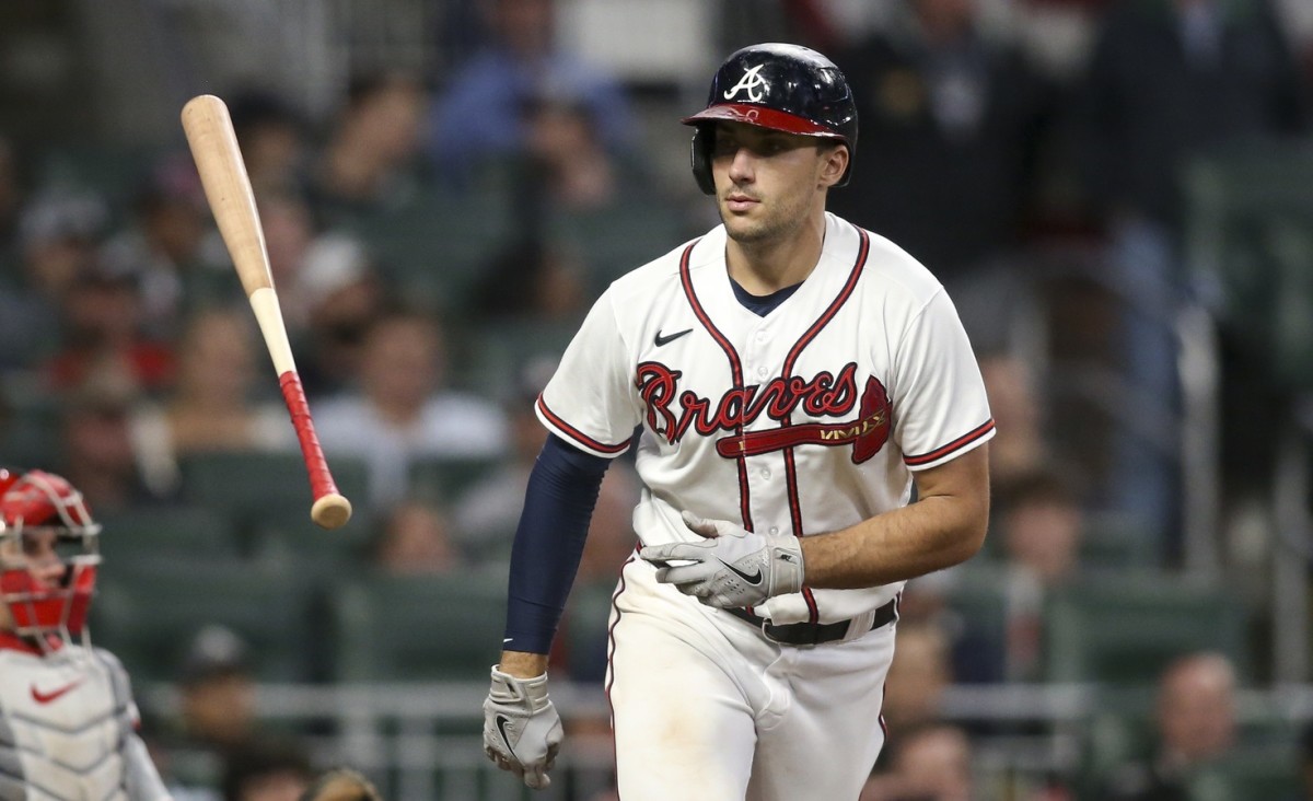 Riley, d'Arnaud lead Braves to 8-5 win over Phillies in rematch of 2022  playoffs - The Augusta Press