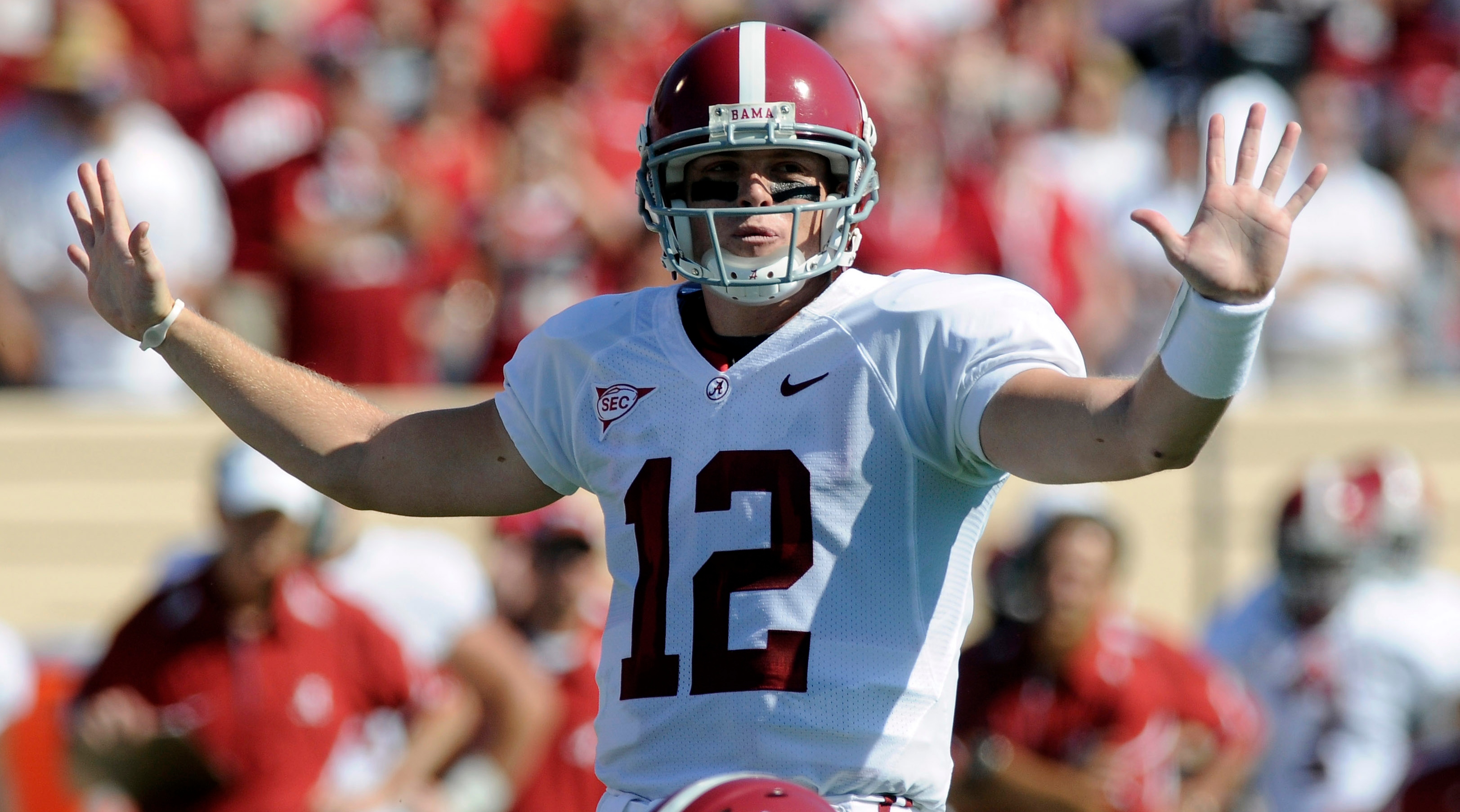 Greg McElroy Says He Had Five Lighters in His Pants vs. Tennessee in ...