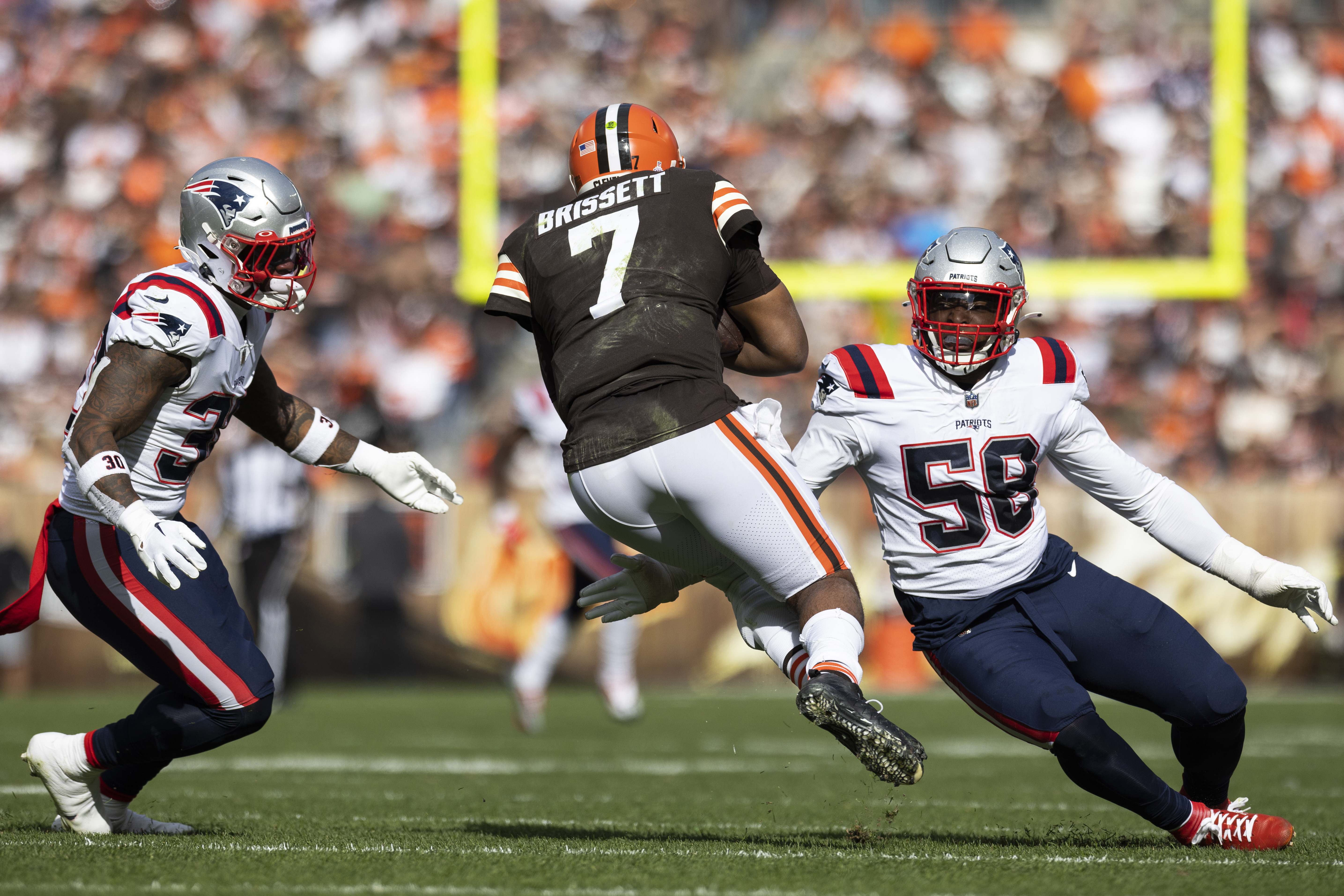 Stifling New England Patriots Defense Slows Down Cleveland Browns in 38-15  Win - Sports Illustrated New England Patriots News, Analysis and More