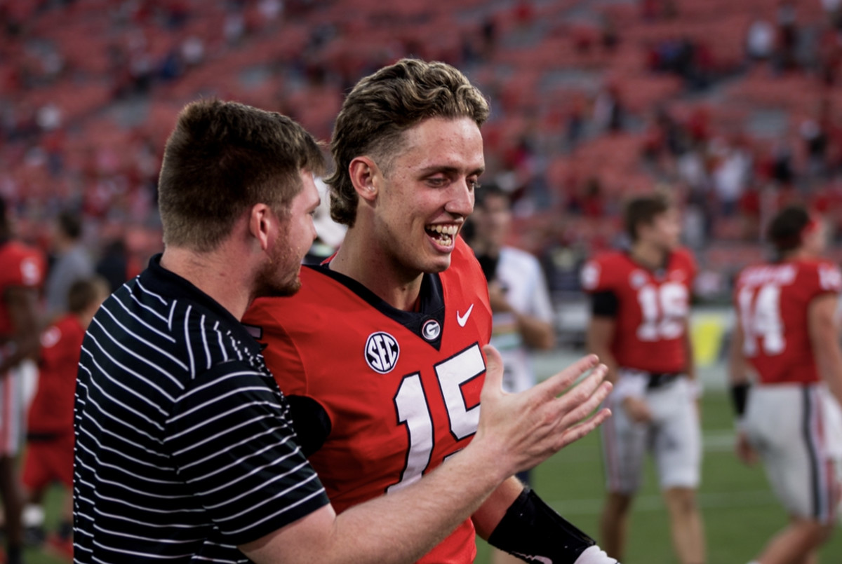 Football QB Carson Beck Flashes Against Vanderbilt Sports