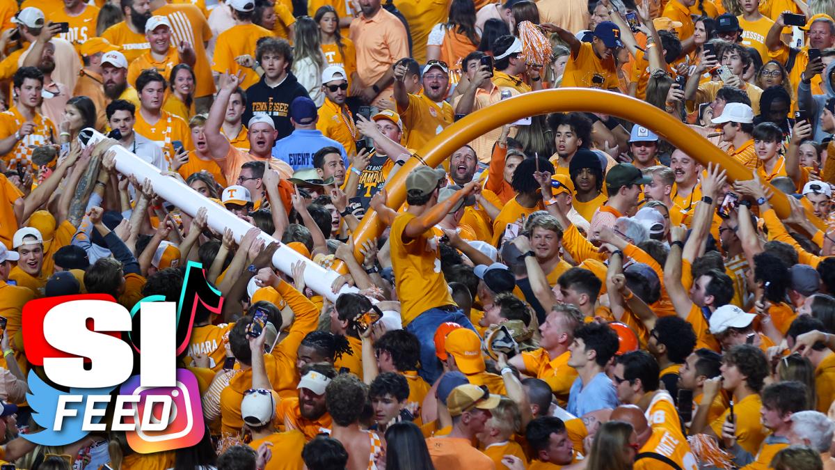 Goalposts End Up in Tennessee River After Vols Win Over Alabama SI