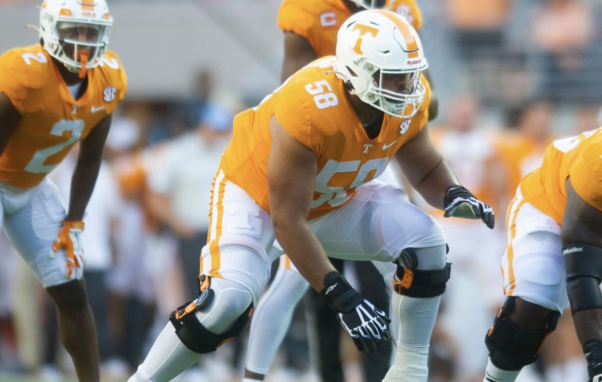 Tennessee Vols OT Darnell Wright Announces Decision NFL Draft, Orange