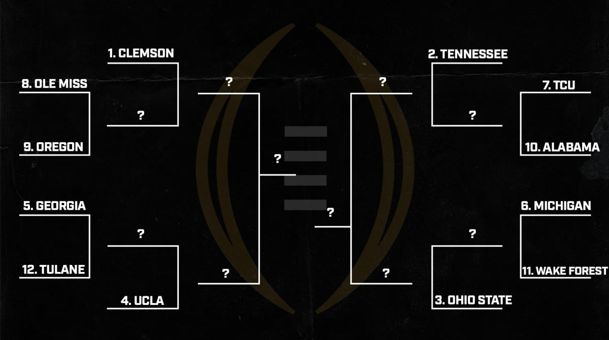 College football What a 12team CFP bracket would look like today