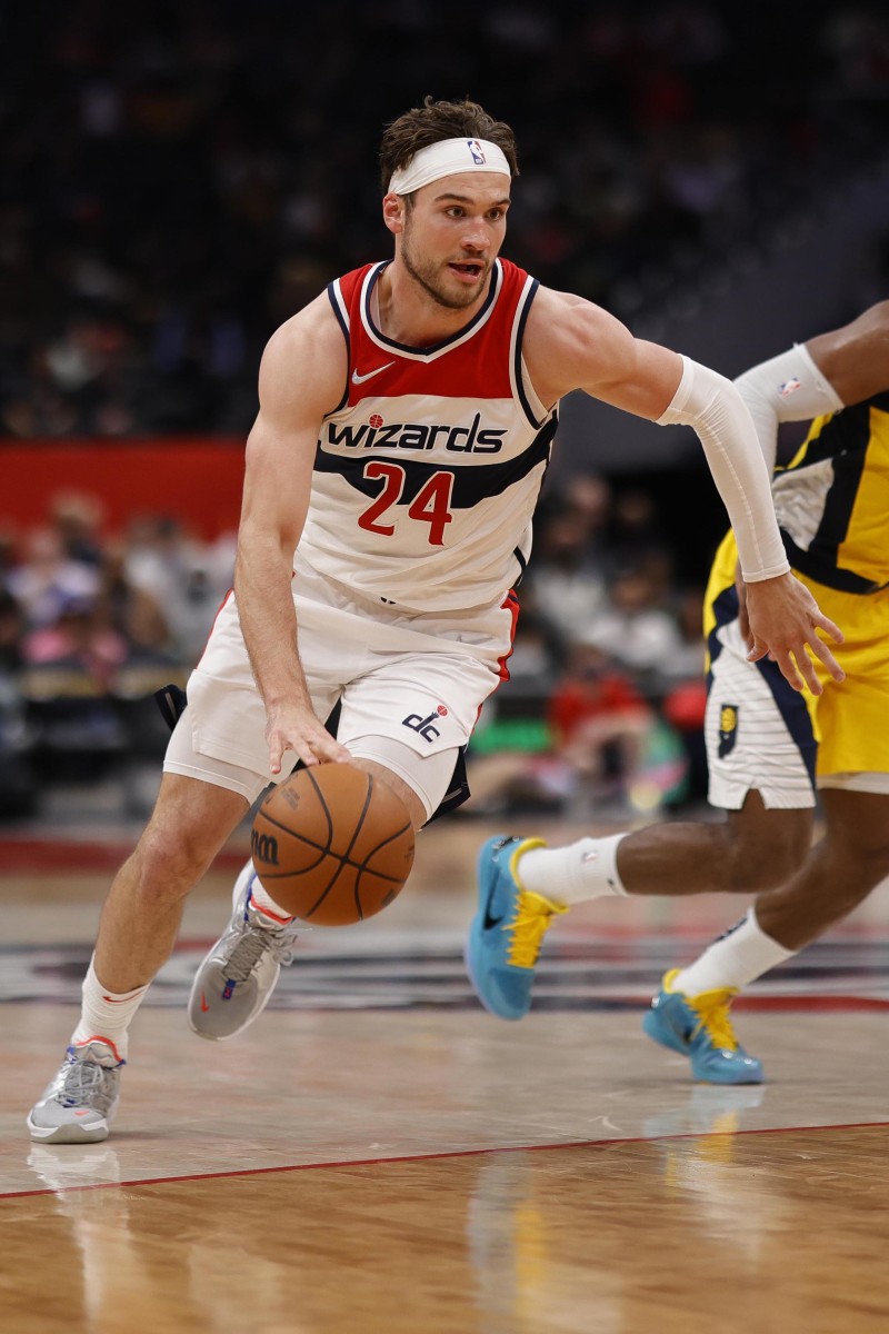 A closer look at Corey Kispert's stats for Washington Wizards in
