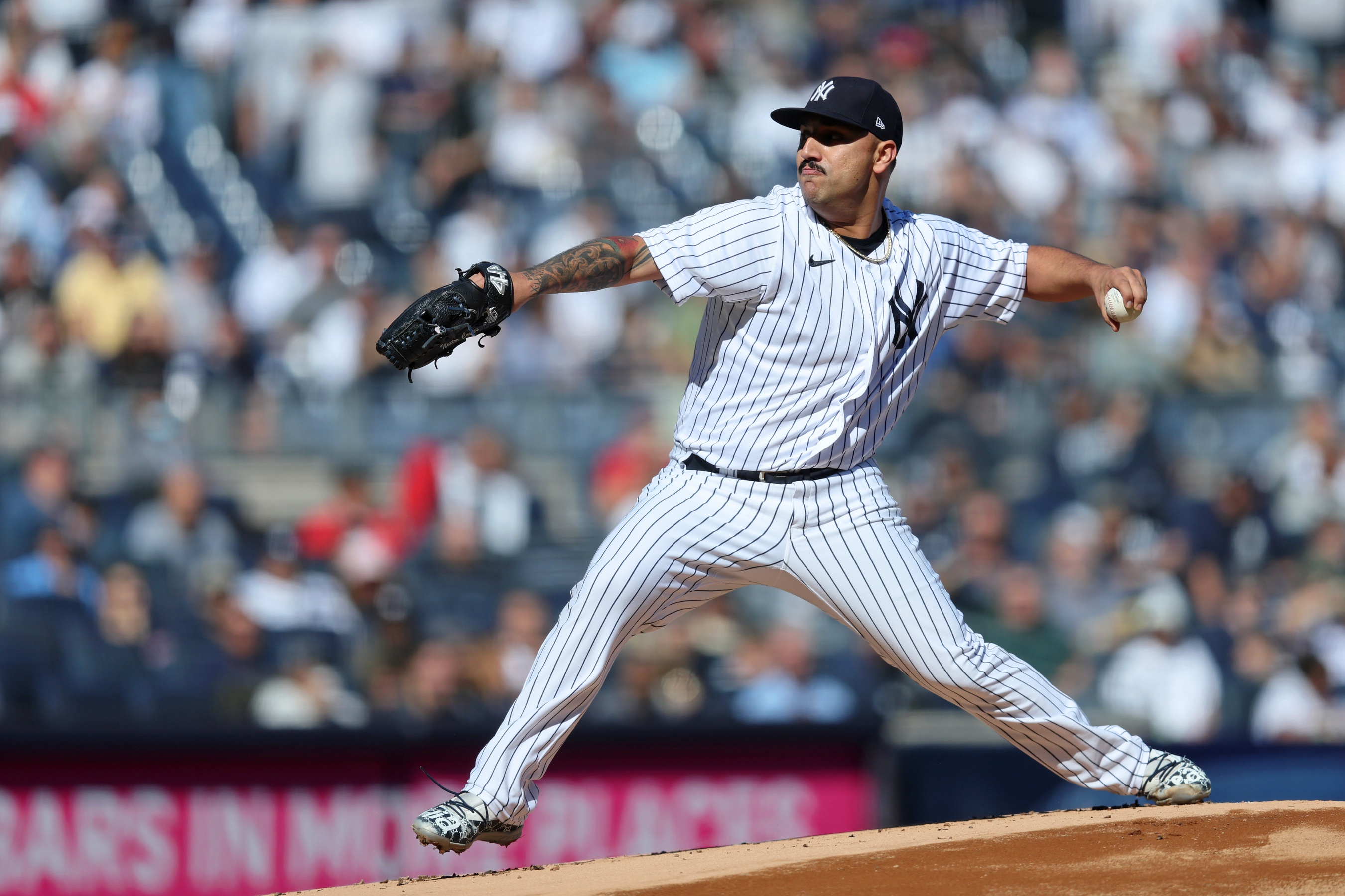 Video: Nestor Cortes goes viral for funky pitching motion during Game 5