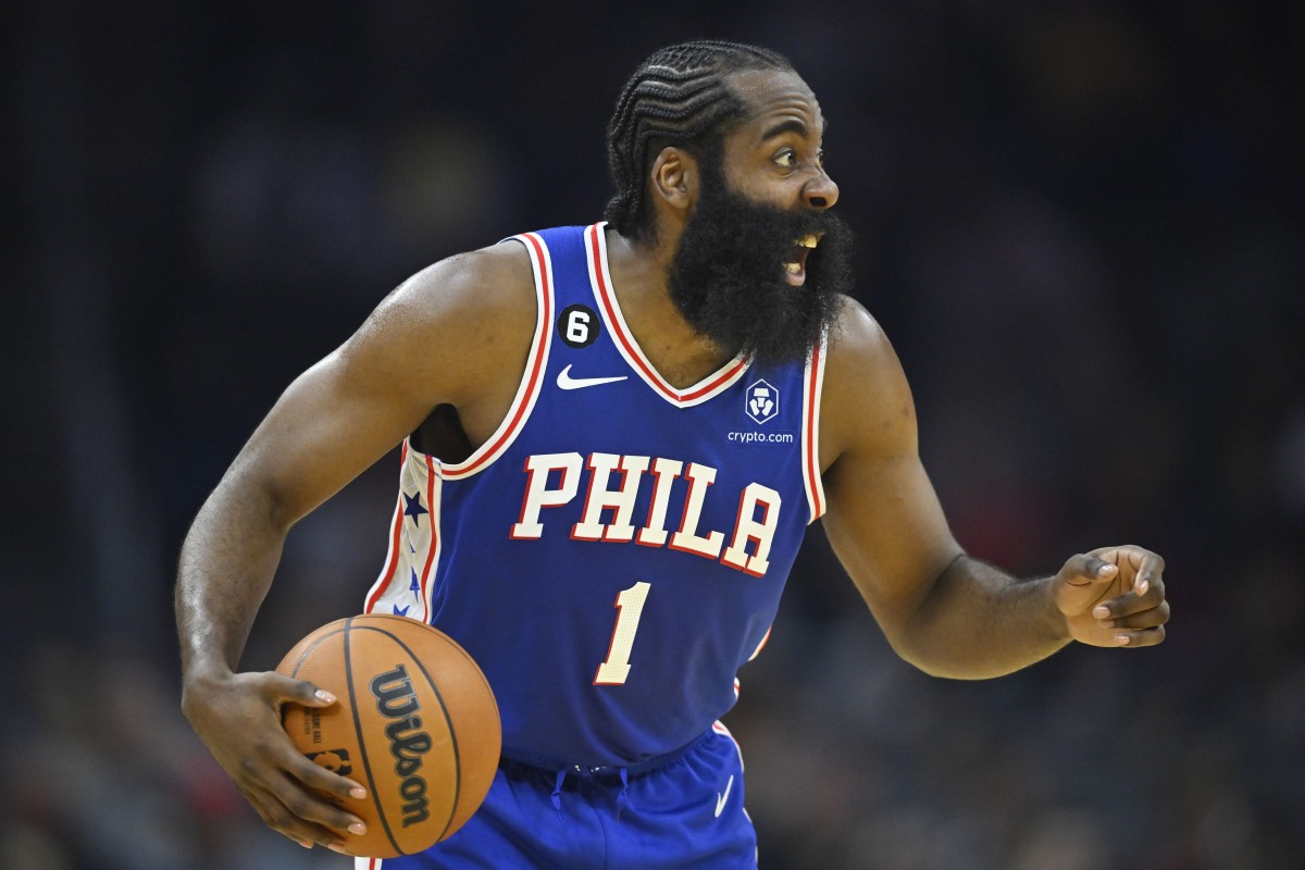 NBA Twitter mocks James Harden for comical pregame outfit prior to Game 1