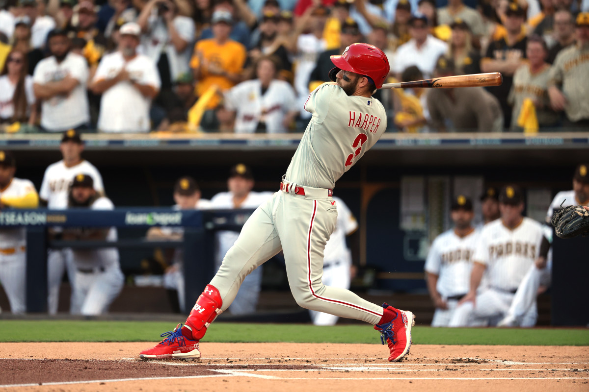 Watch Bryce Harper Homers for Phillies First Run of NLCS BVM Sports