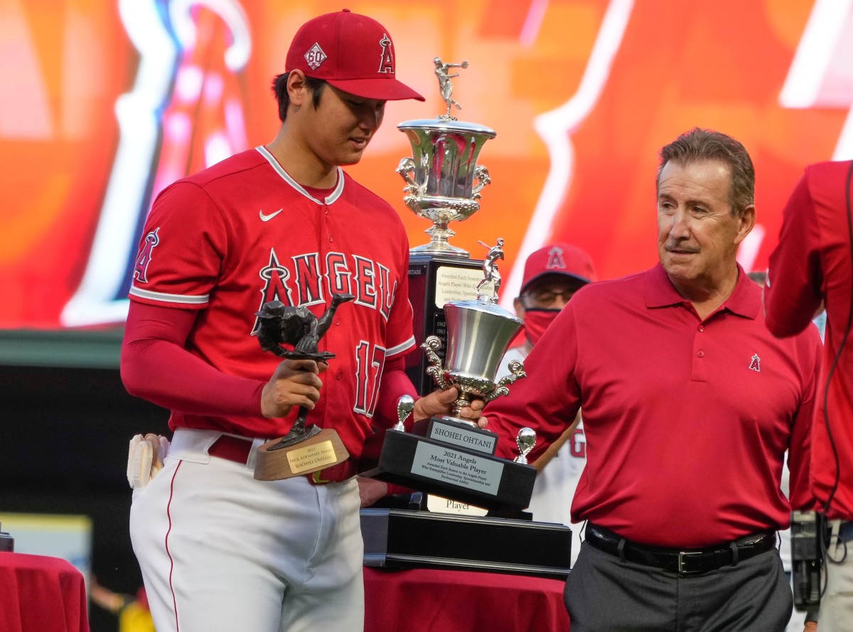 Shohei Ohtani scores 3rd consecutive team MVP award, most-popular