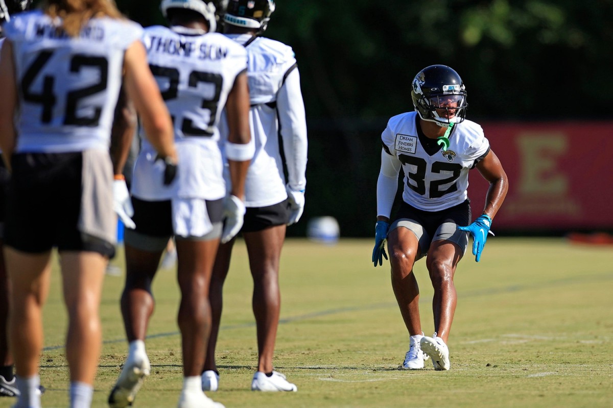 Jacksonville Jaguars cornerback Tyson Campbell during the first