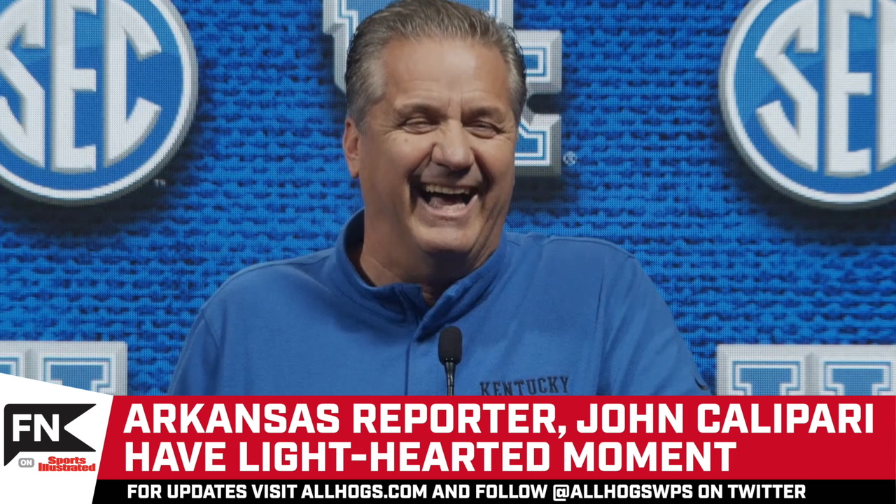 John Calipari and Kentucky Wildcats recap Arkansas - A Sea Of Blue