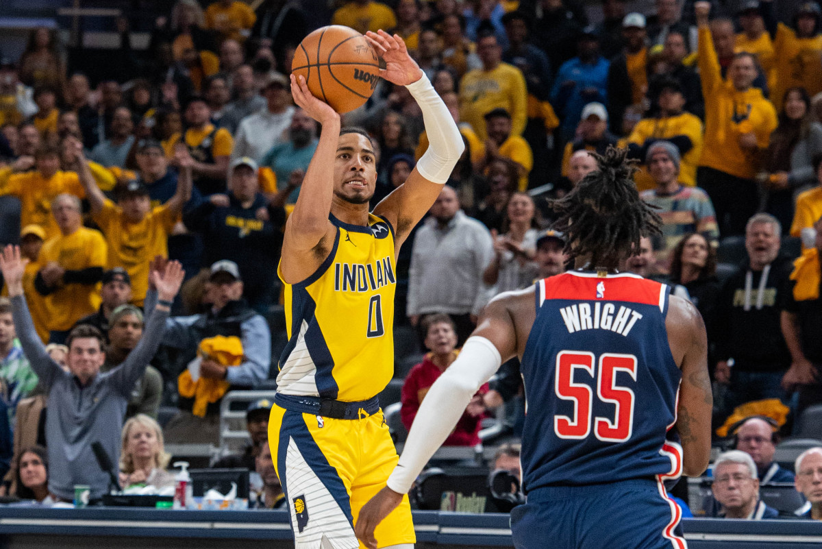 Indiana Pacers - OUR ALL-STAR.⭐️ Tyrese Haliburton has been
