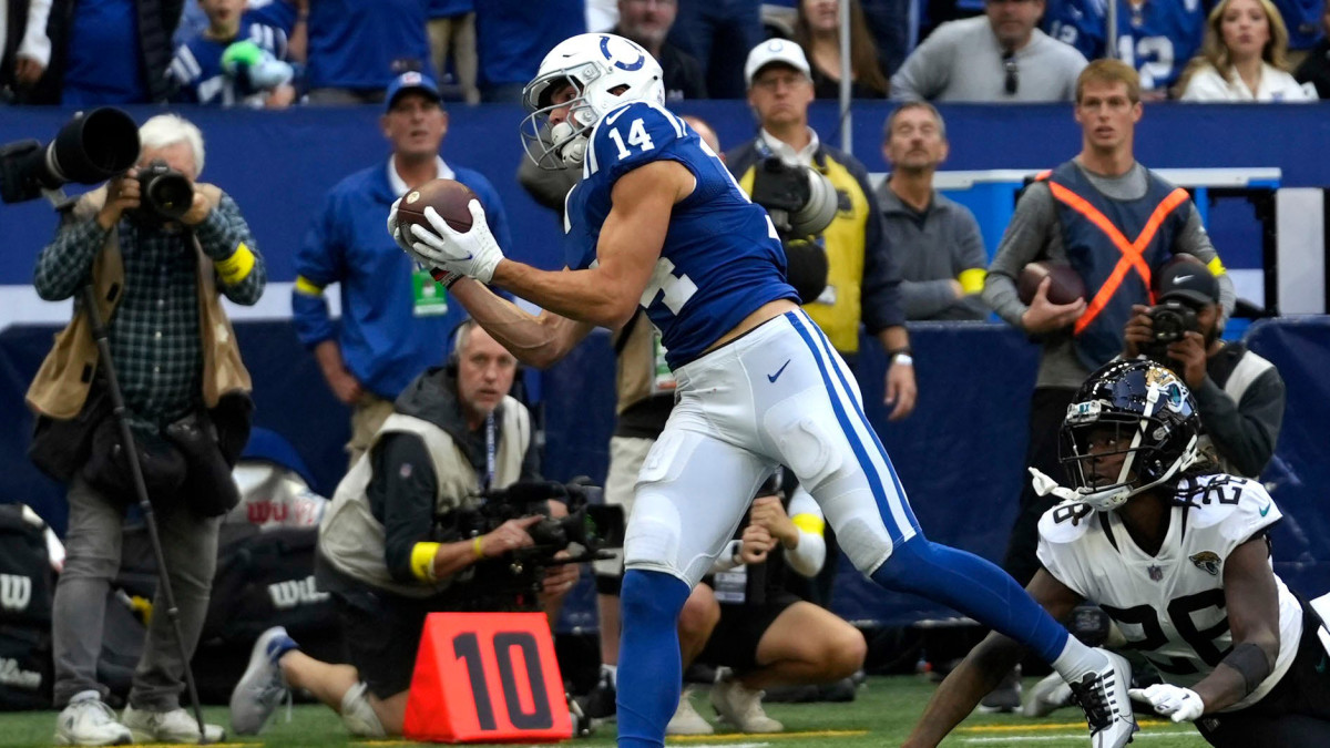 Colts' Pierce catches first NFL TD, game winner