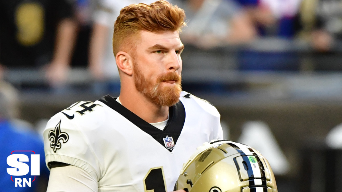 Andy Dalton throws three TD passes as Saints defeat Rams