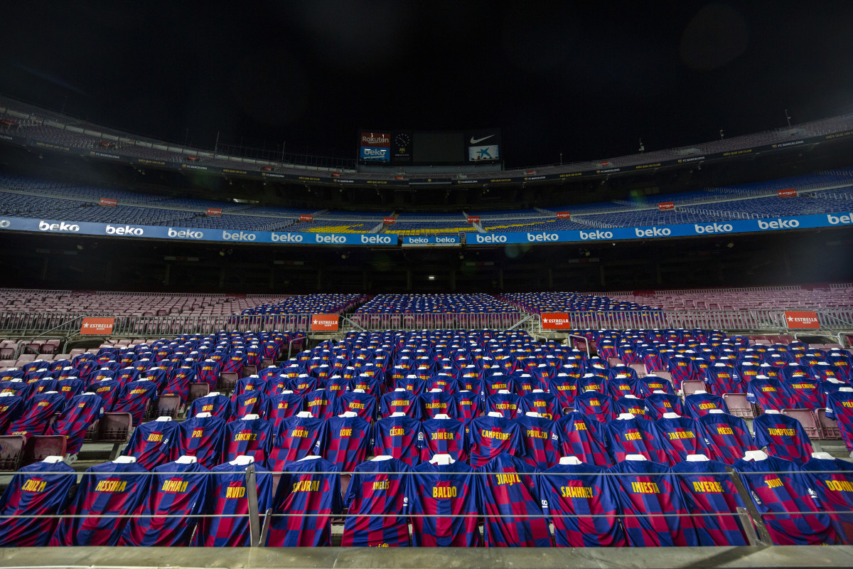 inmersive tour camp nou