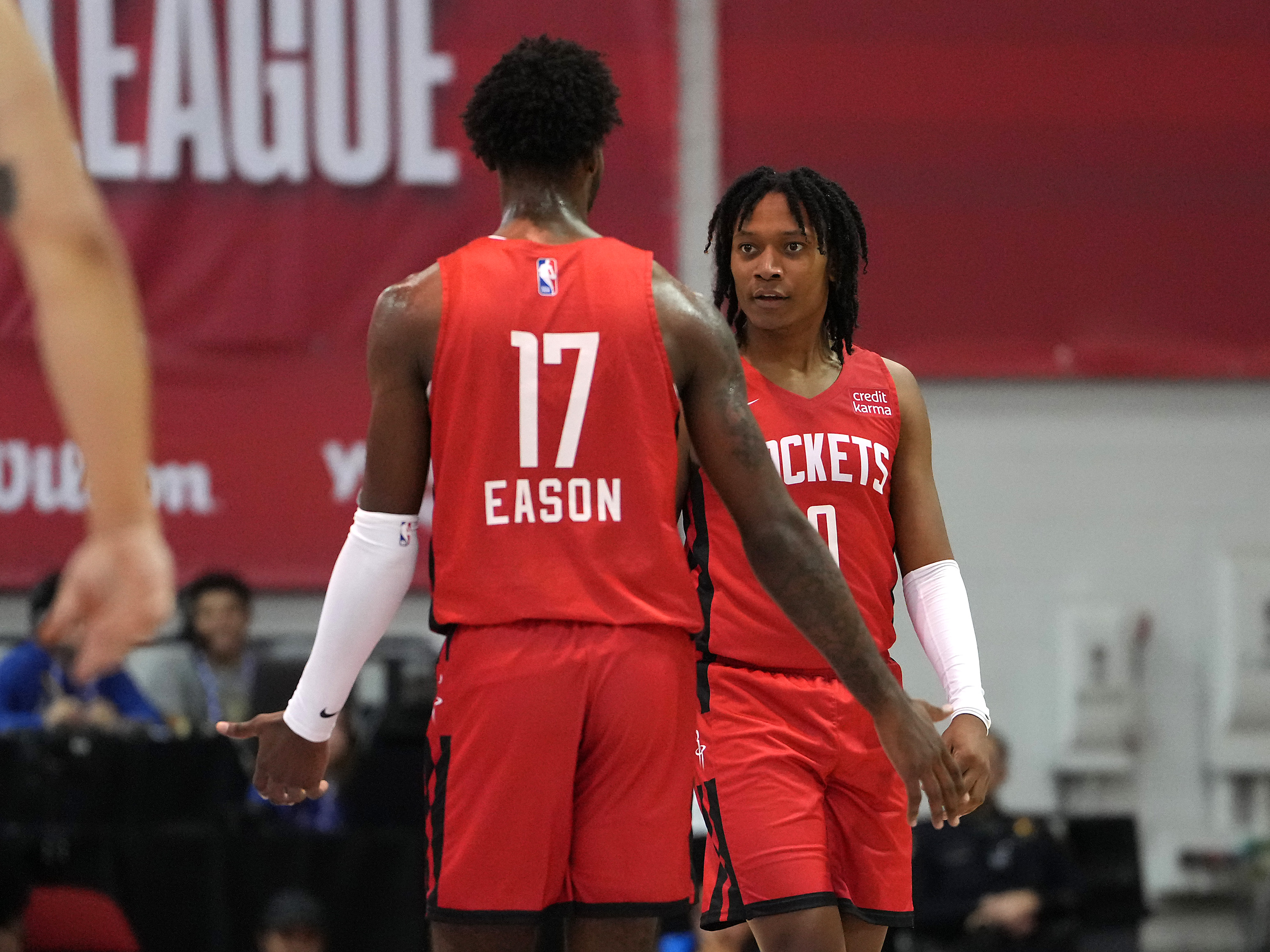 Houston Rockets Rookies Tari Eason, TyTy Washington Sign Shoe Deal with