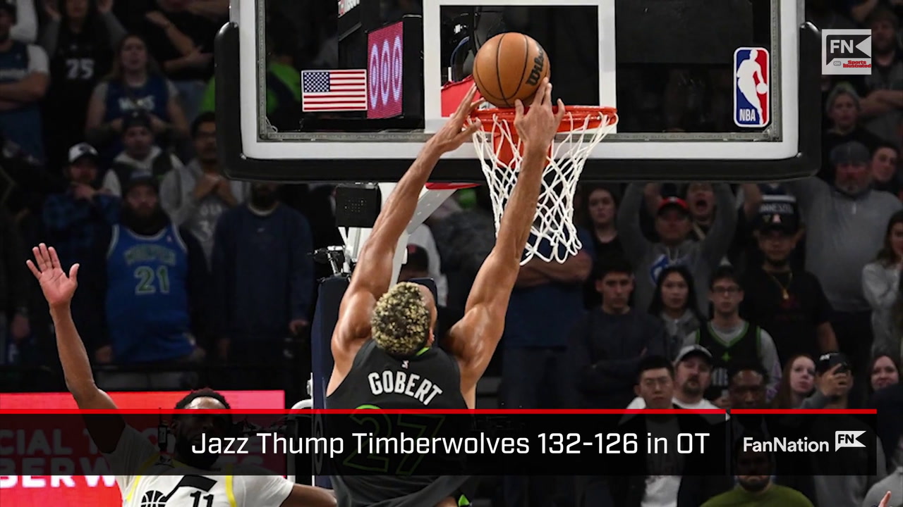 Jazz Make Statement In 132-126 OT Win Over T-Wolves - Inside The Jazz