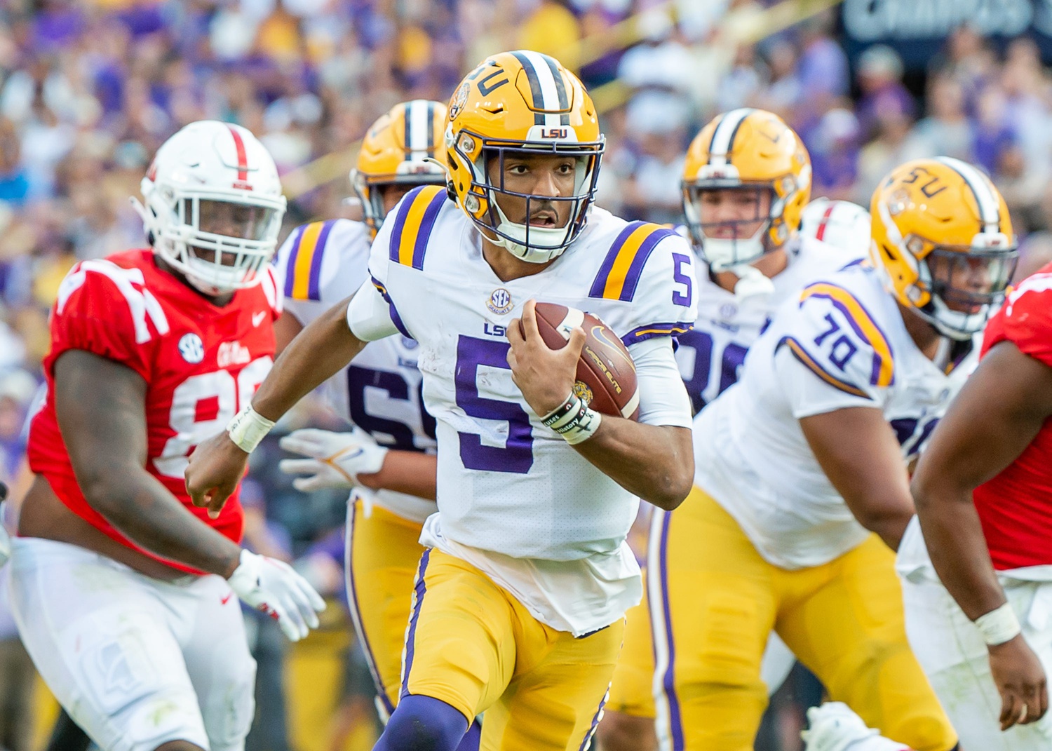 SEC Roundup: LSU Topples Ole Miss, Alabama Returns to Form