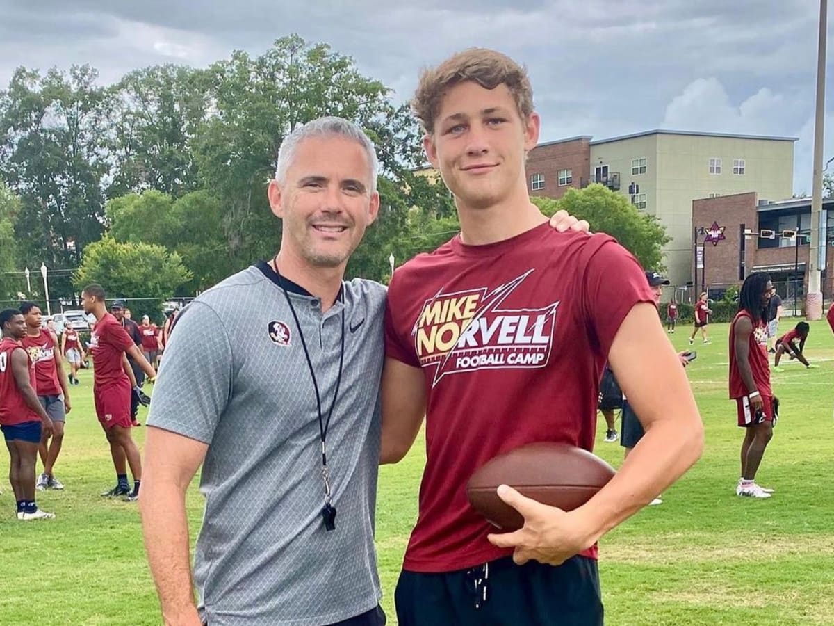 Florida State quarterback commit takes unofficial visit to Penn State