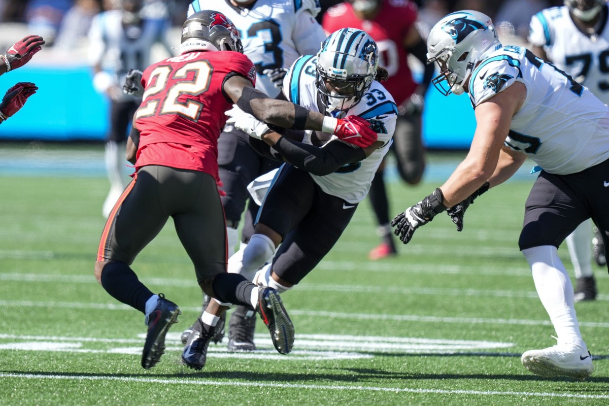 Panthers vs Bucs NFL football game: Carolina stuns Tampa Bay