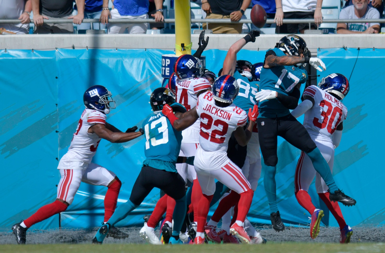 Jacksonville Jaguars grades in loss vs. NY Giants